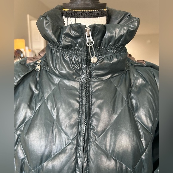 Eddie Bauer Premium Goose Down Filled Quilted Jacket size small - Picture 3 of 14